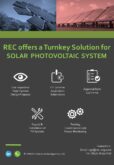 REC offers a Turnkey Solution for SOLAR  PHOTOVOLTAIC  SYSTEM